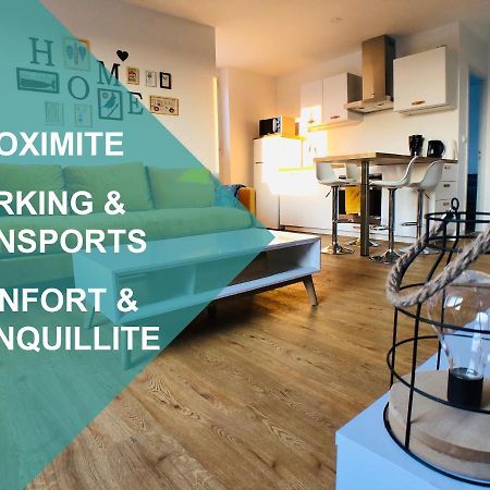 Charmant Appartement 1-4 Personnes, Proche Centre Avec Parking Nantes Exteriér fotografie